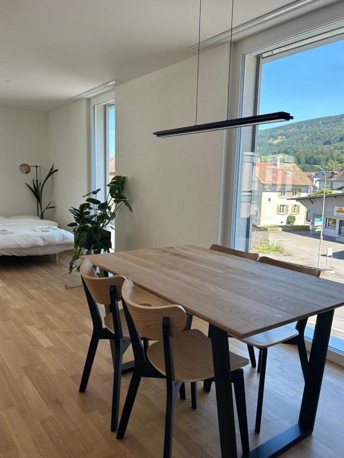 The R Apartment Passwang, Klima, Neu, Balkon, Parking Balsthal Zewnętrze zdjęcie